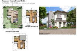 Helena Model House - Floor Plan