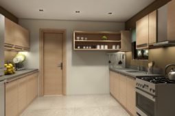 Ivanah | Architect's Perspective of Kitchen Area