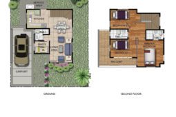 Florence Model House Floor Plan