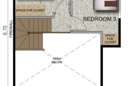Marga Model House - Loft Floor Area