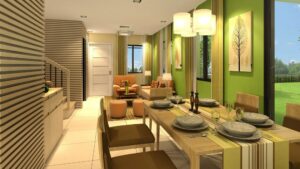Aurora, Interior Perspective of Living Area