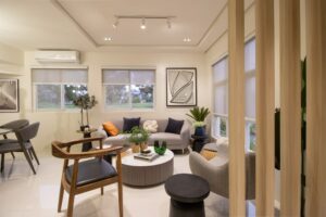 05 Actual Photo of Dressed Chloe House Model - Living Area