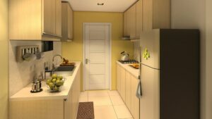 Aurora, Interior Perspective of Kitchen