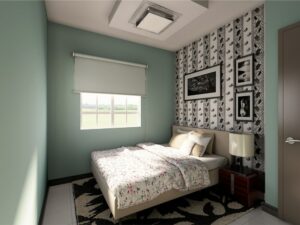 Elise, Perspective of Bedroom 1