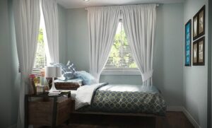 05 Shannon House Model - Architect_s Perspective of Bedroom 2