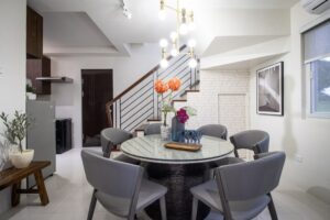 07 Actual Photo of Dressed Chloe House Model - Dining Area