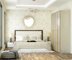 Bailey, Interior Perspective of Bedroom 2