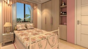 Aurora, Interior Perspective of Bedroom 3