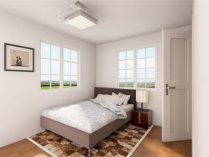 Fiona, Perspective of Bedroom 1