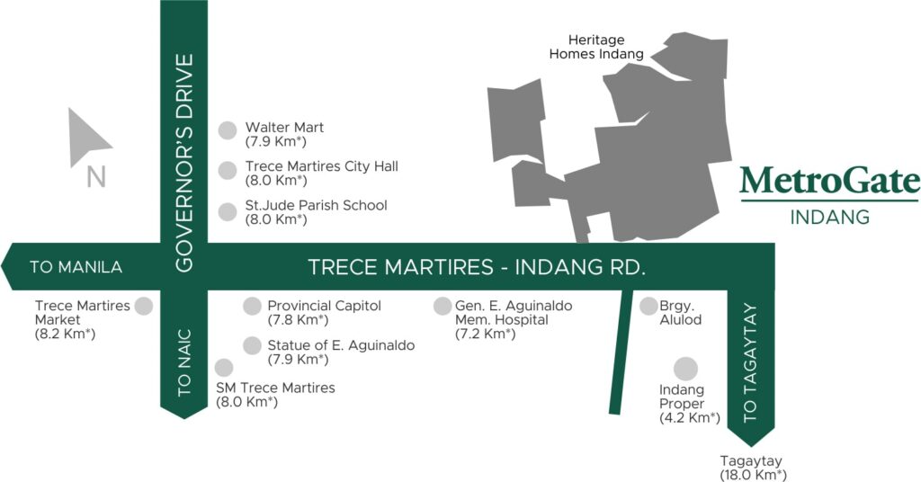 Metrogate Developer MetroGate Indang - Moldex Realty