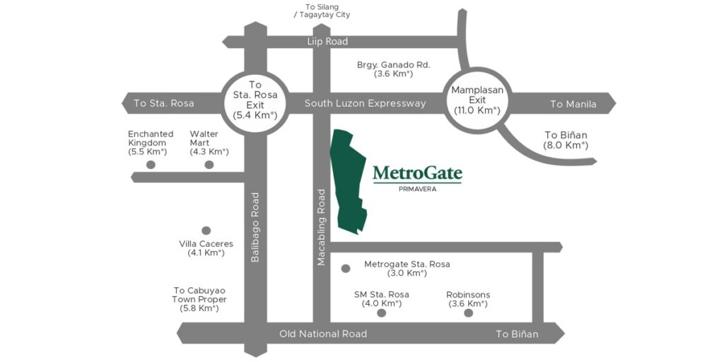 Metrogate Developer MetroGate Primavera - Moldex Realty