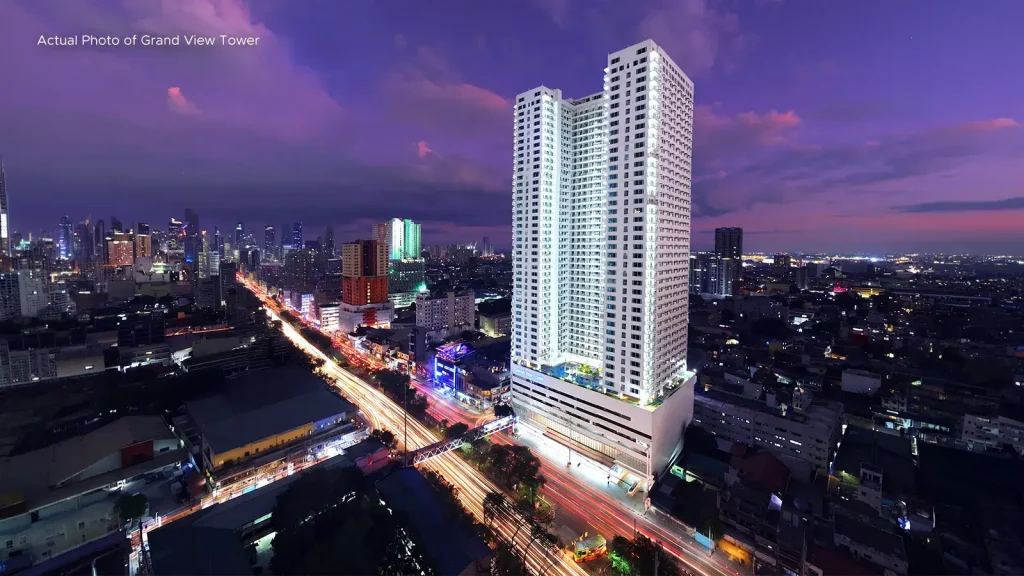 Grand View Tower at Night